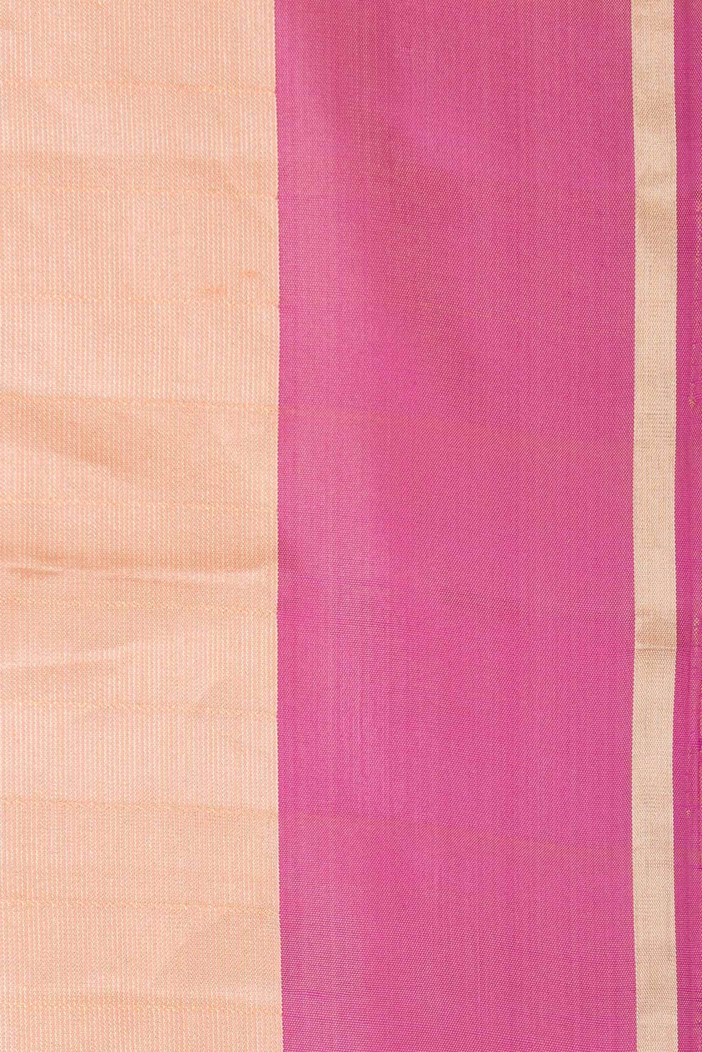 Golden Peach Dual Tone Soft Silk Saree