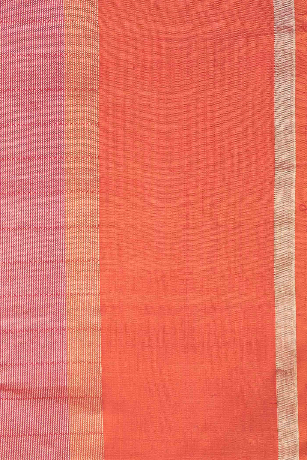 Red Dual Tone Soft Silk Saree