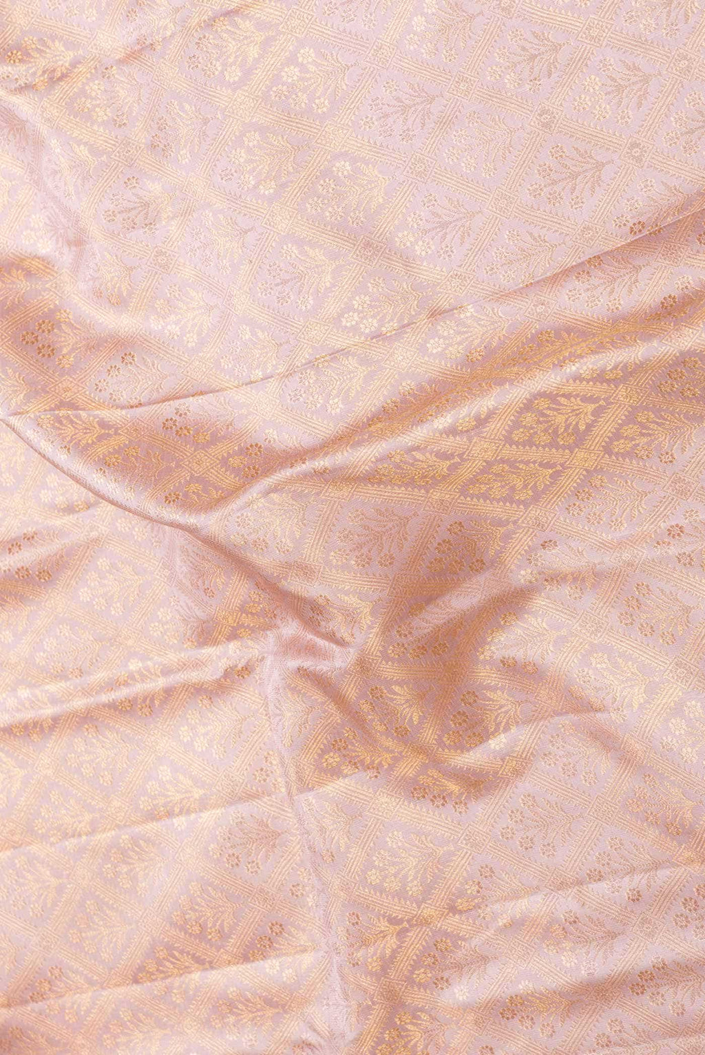 Lilac Dual Tone Kanchipuram Silk Saree