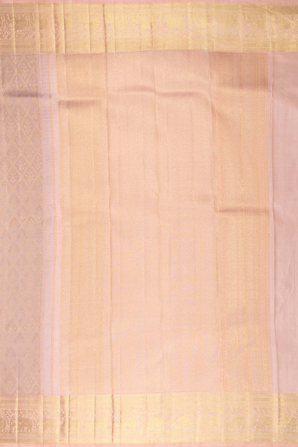 Lilac Dual Tone Kanchipuram Silk Saree