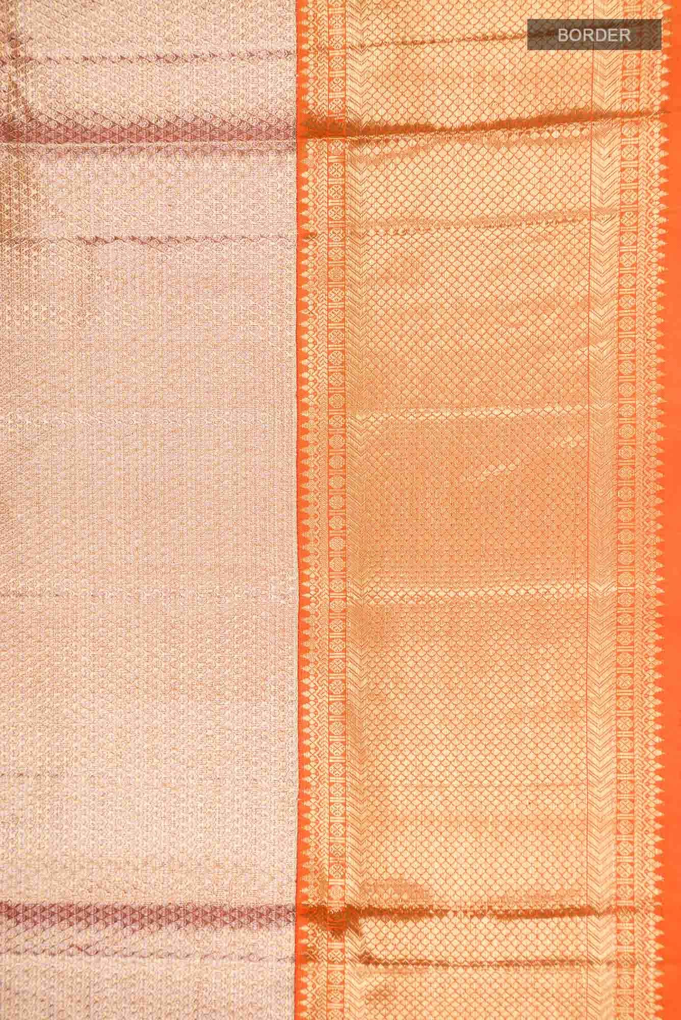 Gold Kanchipuram Tissue Silk Saree