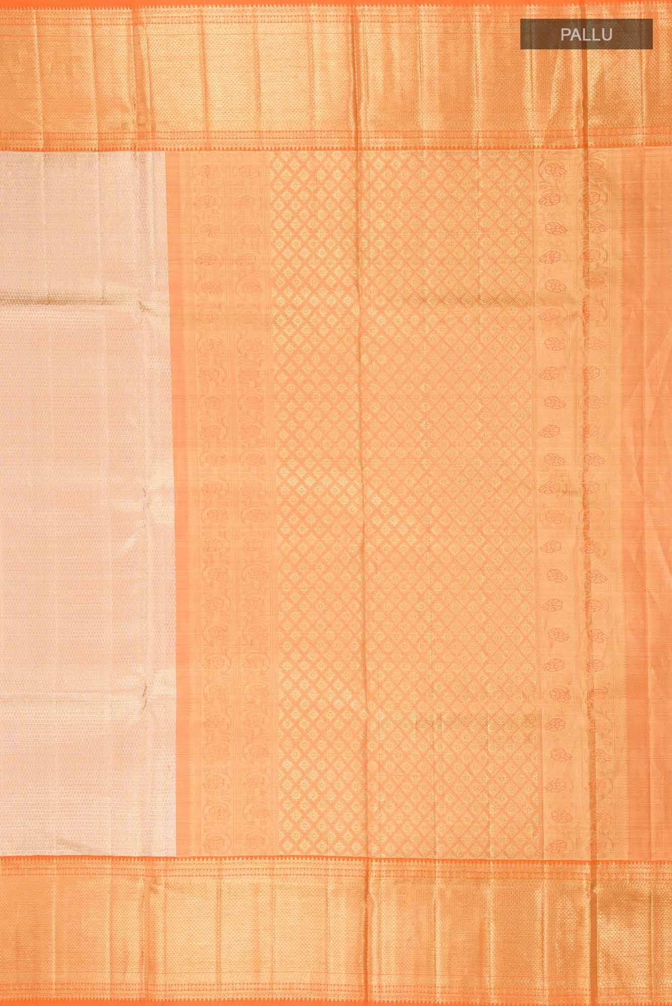 Gold Kanchipuram Tissue Silk Saree