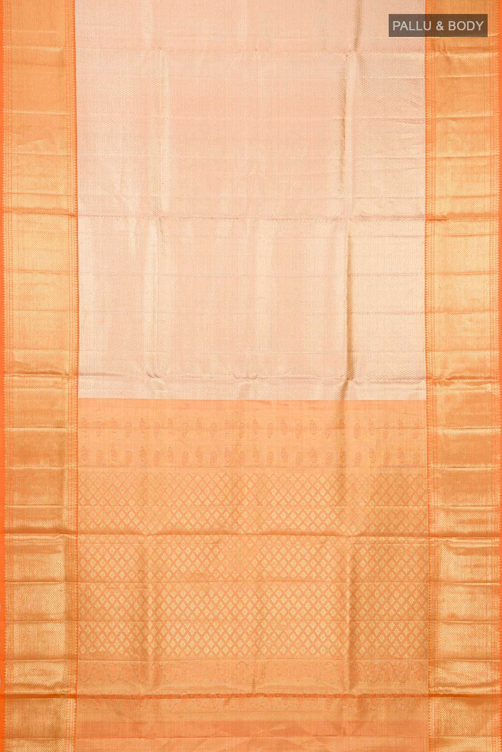 Gold Kanchipuram Tissue Silk Saree