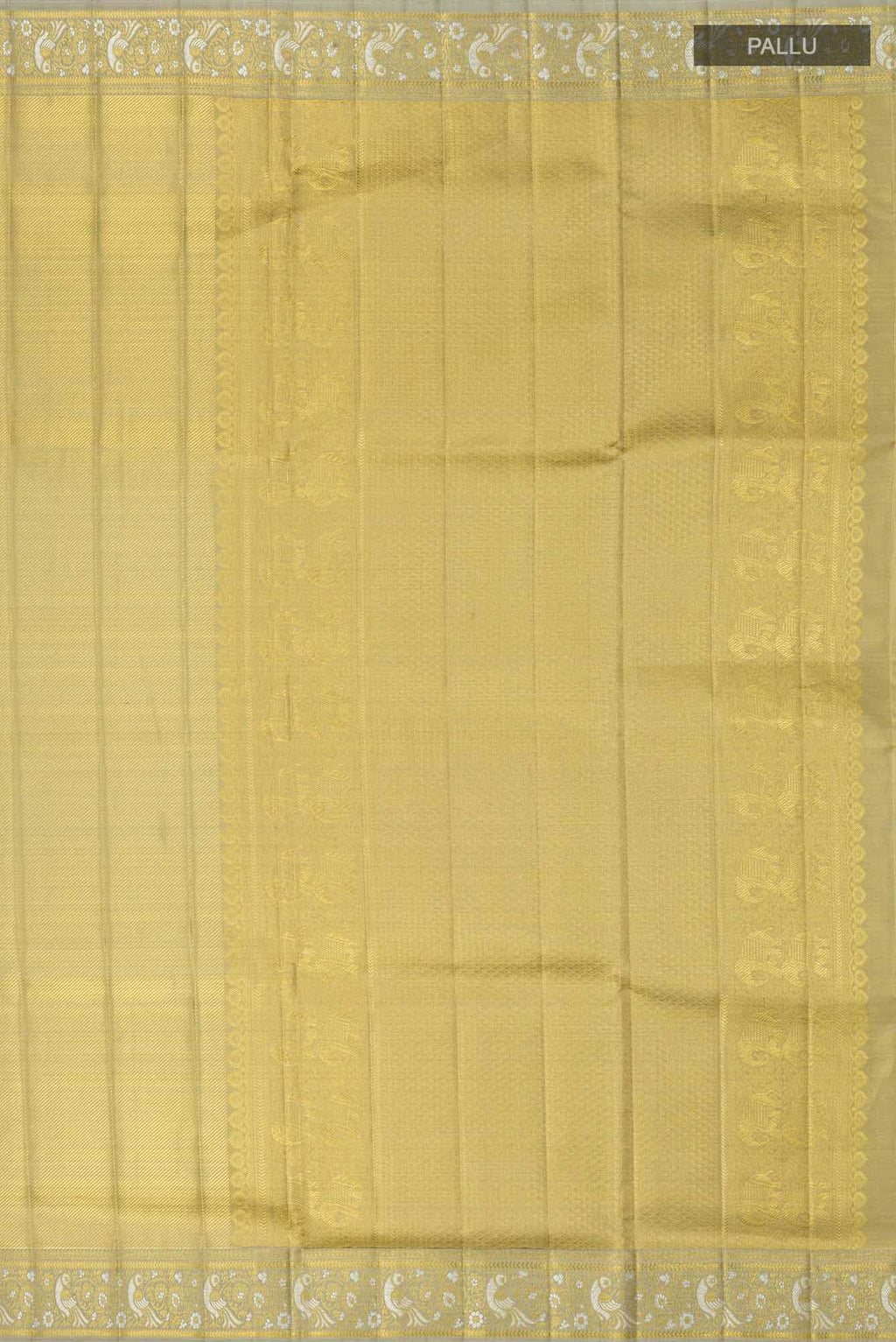 Gold Kanchipuram Tissue Silk Saree
