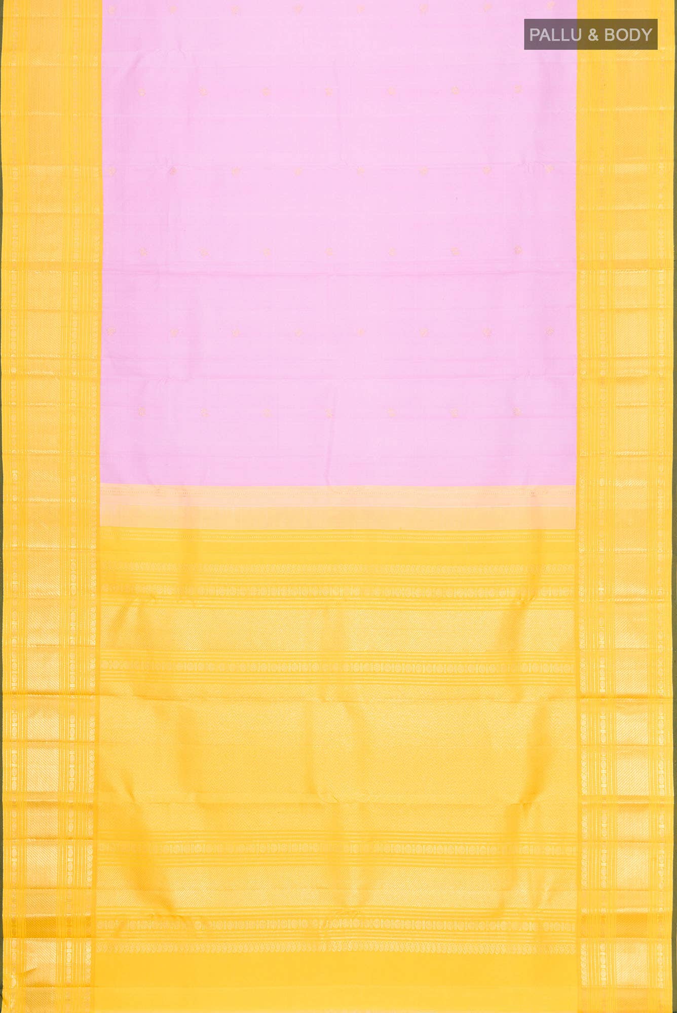 Pink Kanchipuram Silk Saree