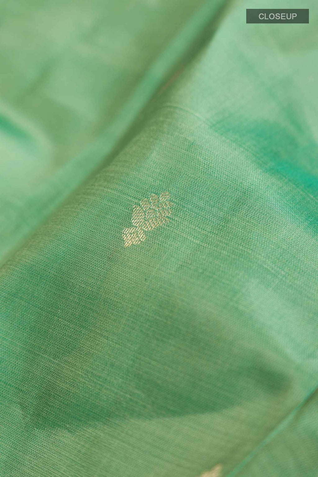 Green Dual Tone Kanchipuram Silk Saree