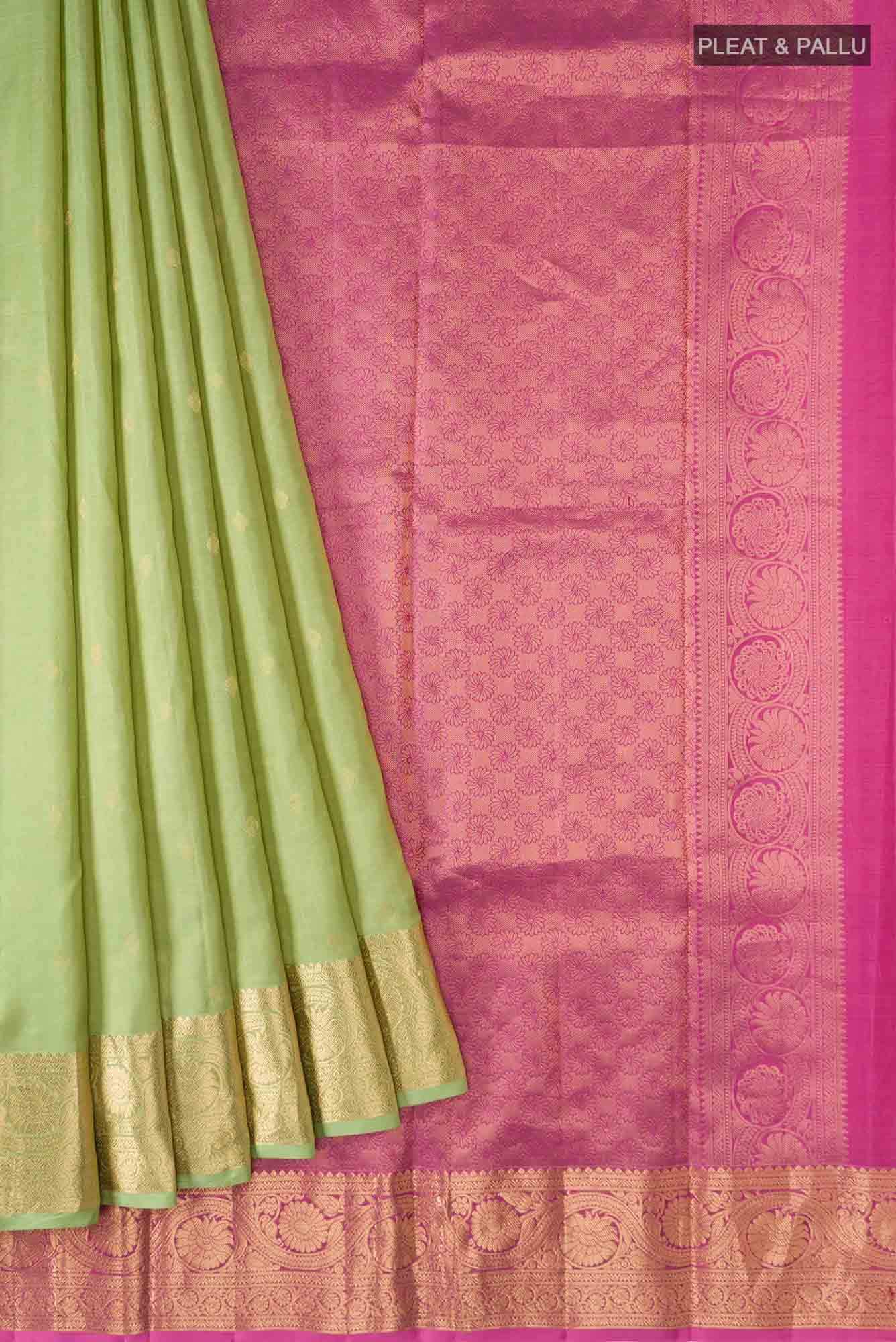 Green Kanchipuram Silk Saree