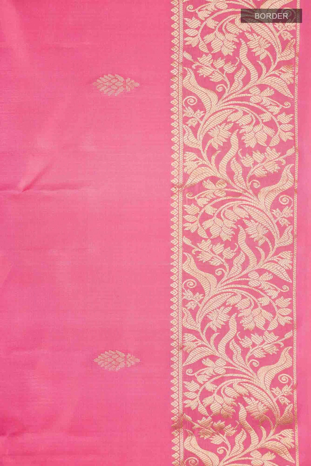 Pink Kanchipuram Silk Saree