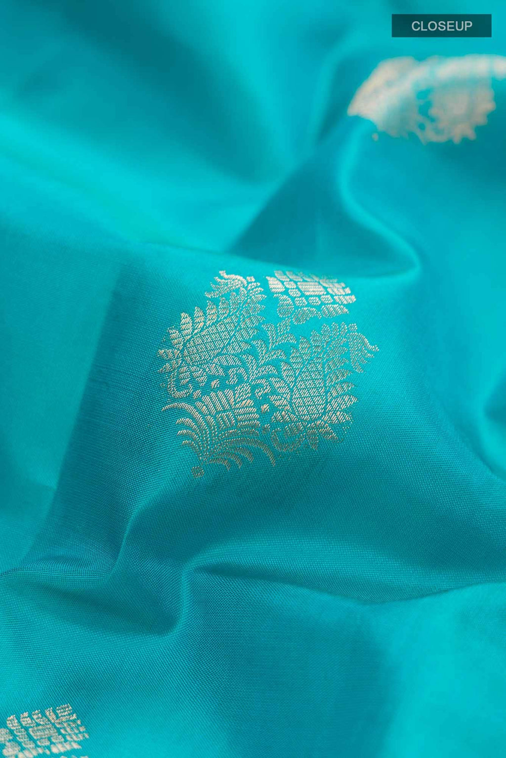 Blue Kanchipuram Silk Saree