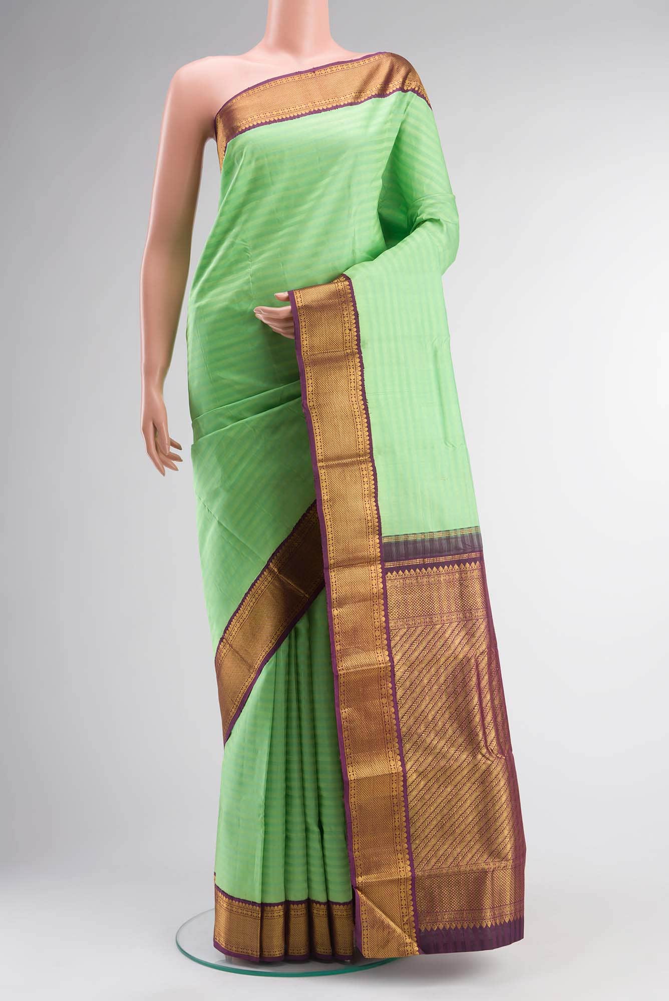 Green Kanchipuram Silk Saree