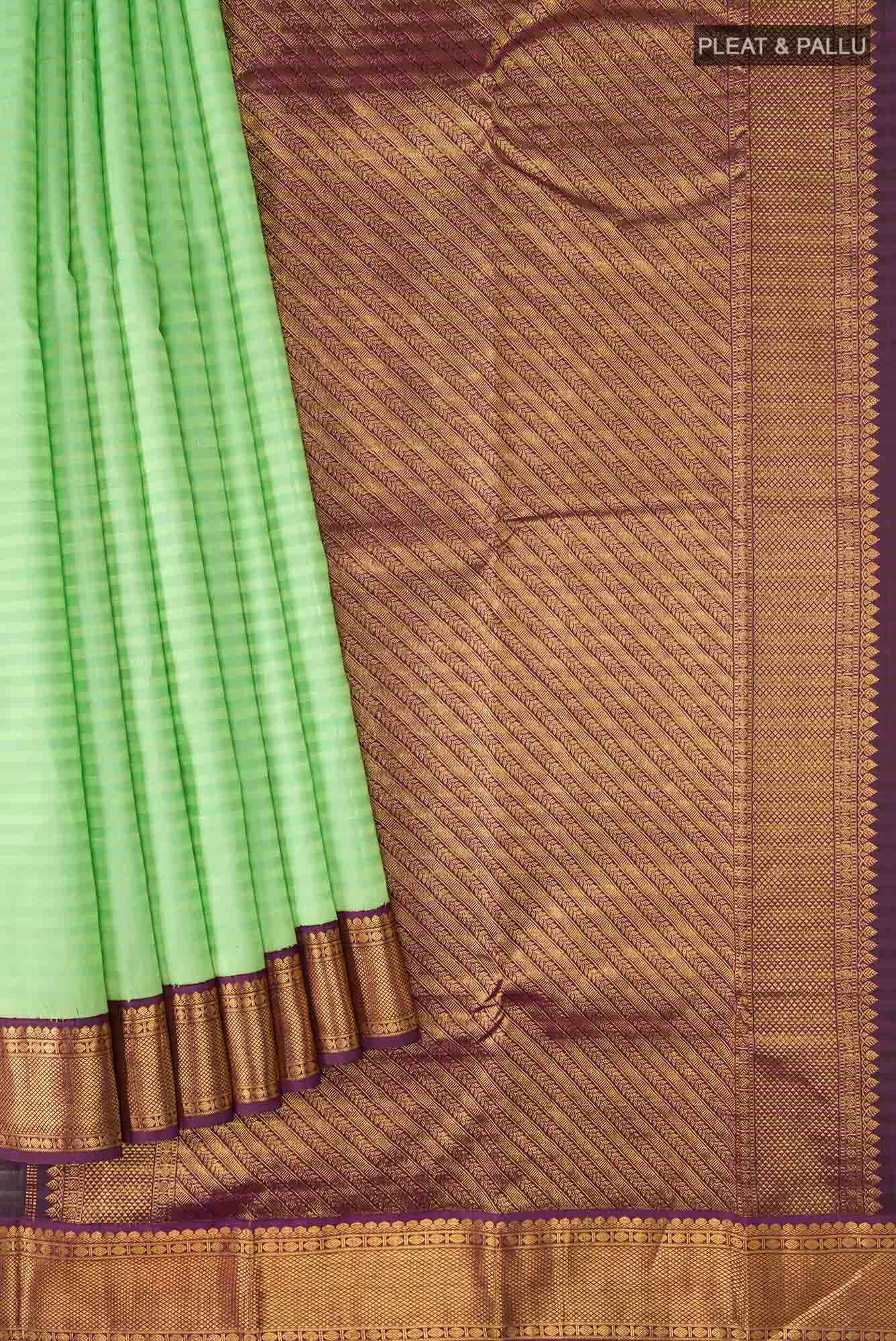 Green Kanchipuram Silk Saree