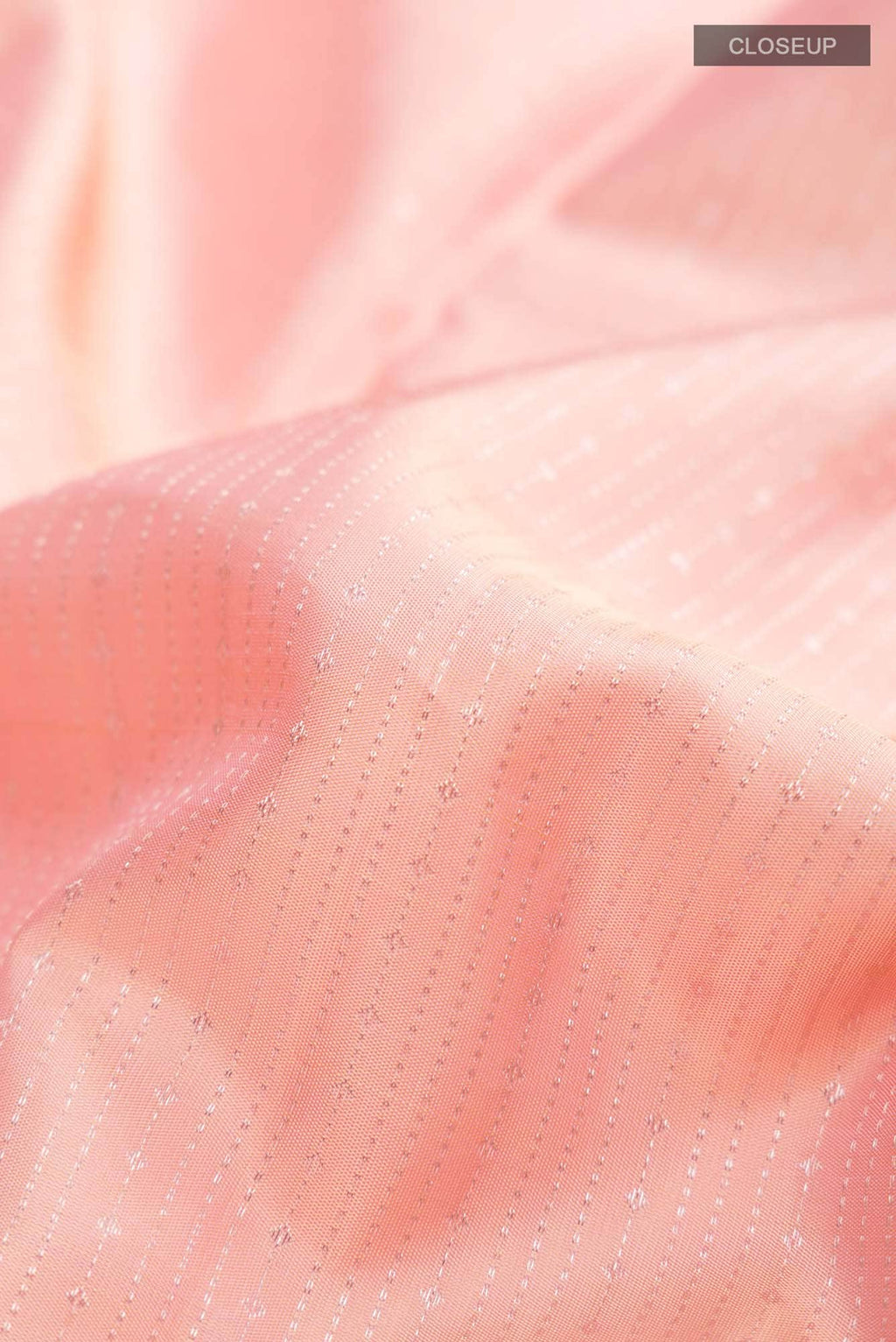 Peach Kanchipuram Silk Saree