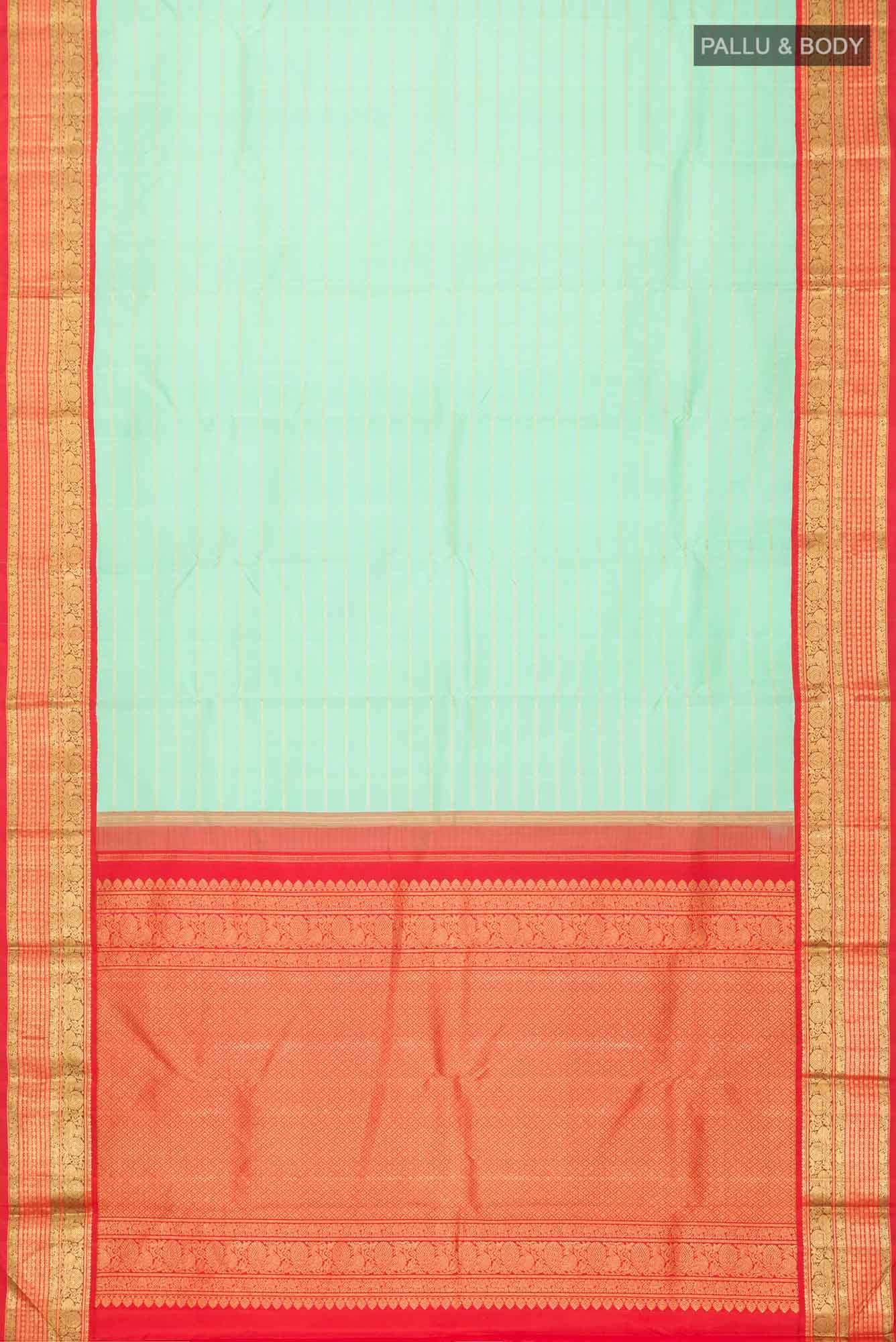 Green Kanchipuram Silk Saree