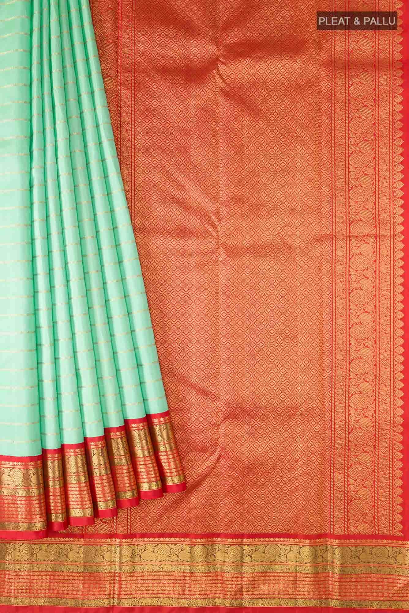 Green Kanchipuram Silk Saree