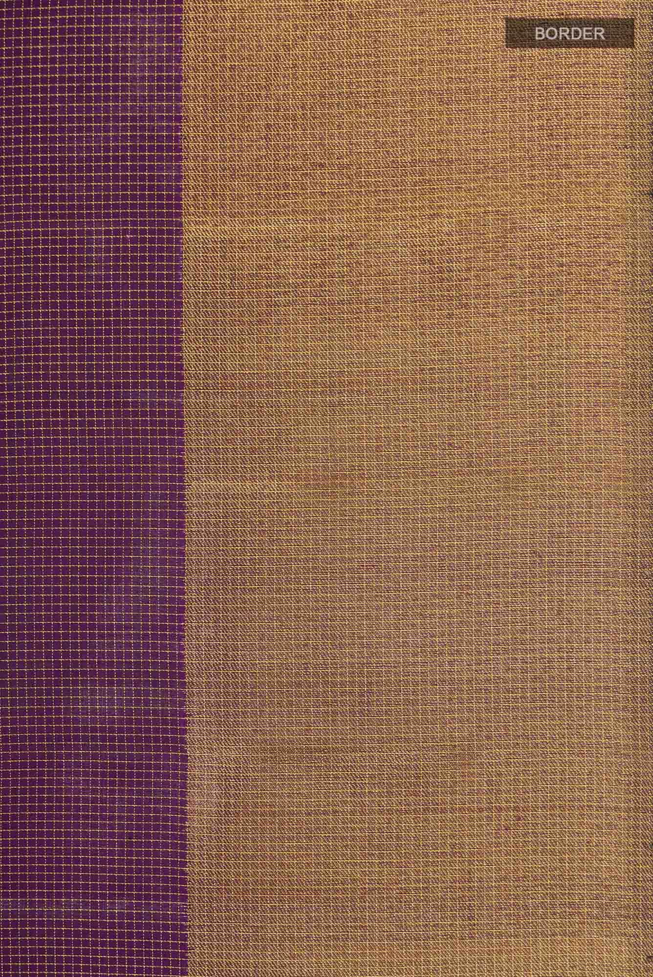 Purple Kanchipuram Silk Saree