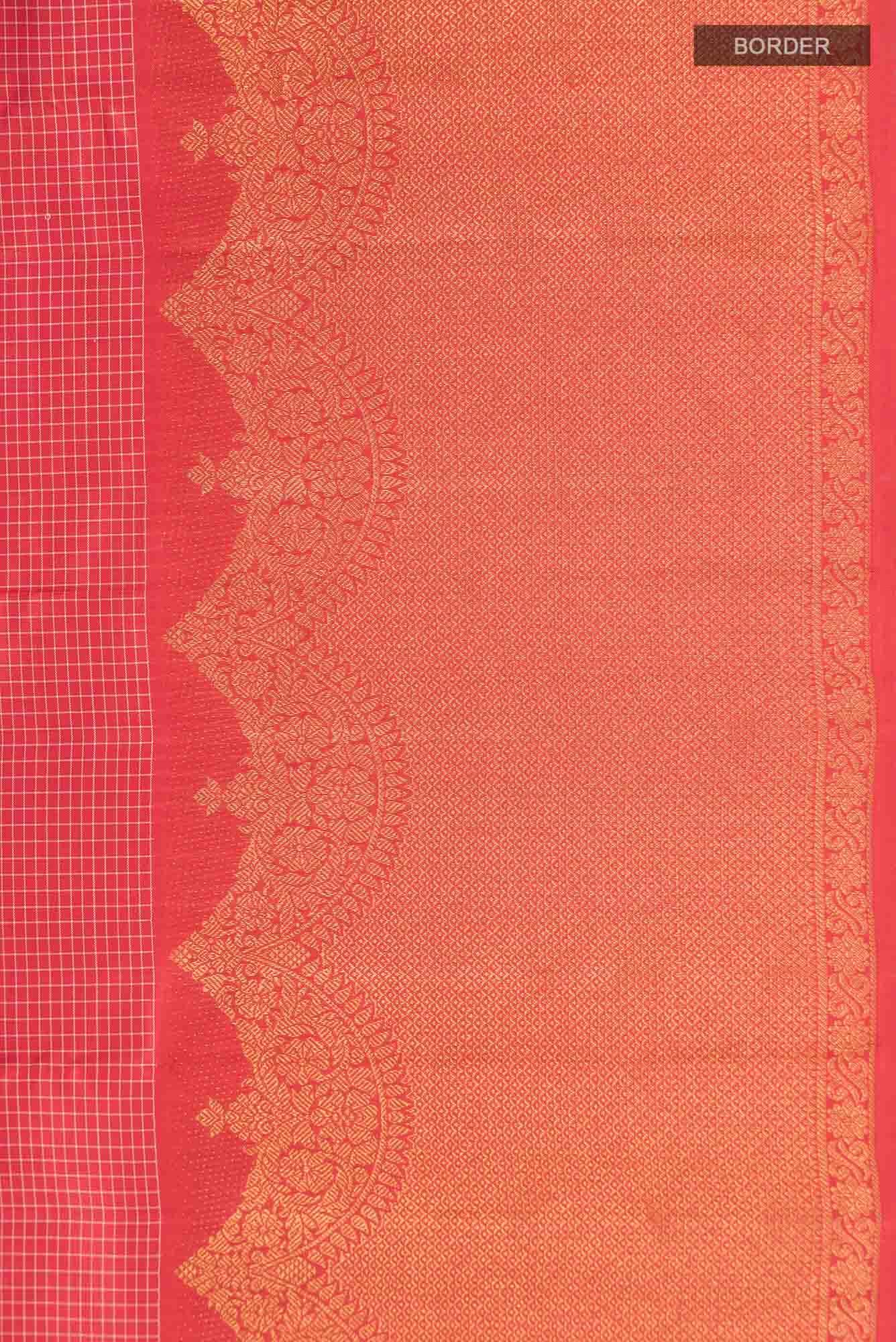 Red Kanchipuram Silk Saree