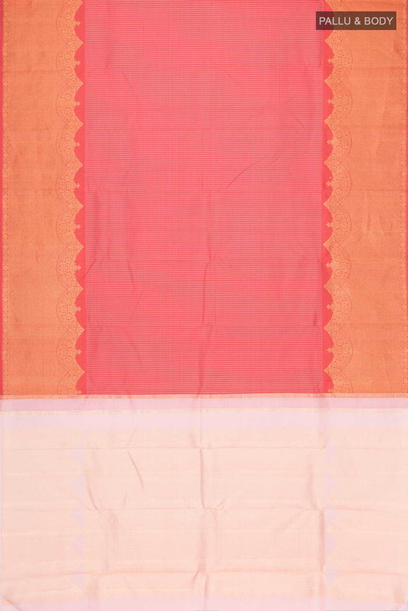 Red Kanchipuram Silk Saree