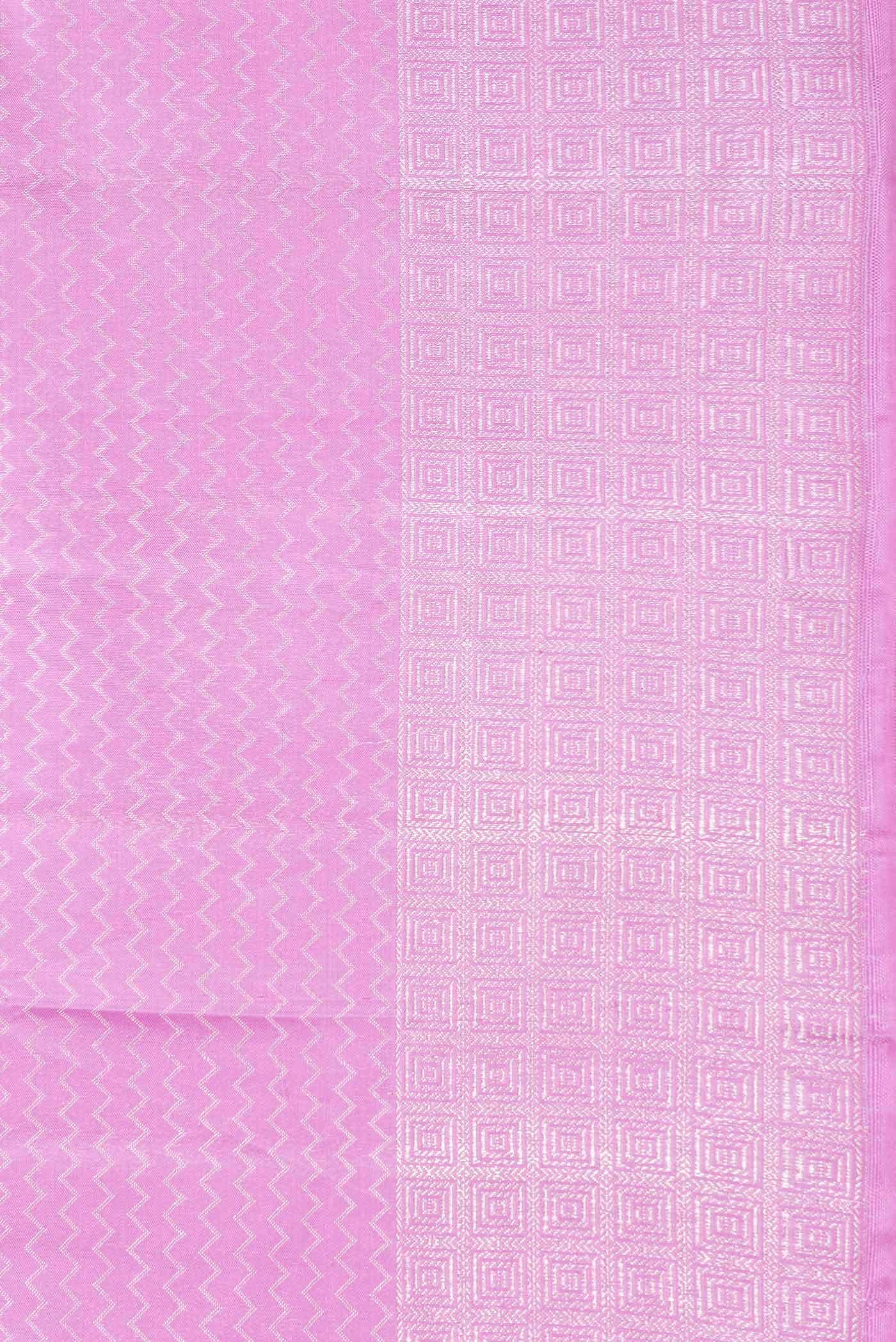 Lavender Dual Tone Kanchipuram Silk Saree