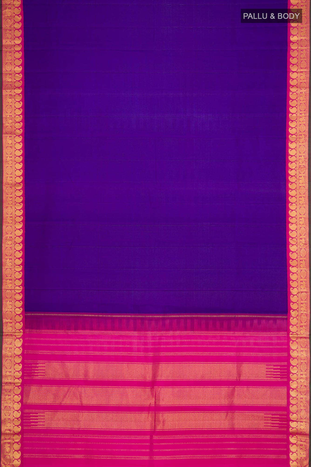 Blue Kanchipuram Silk Saree