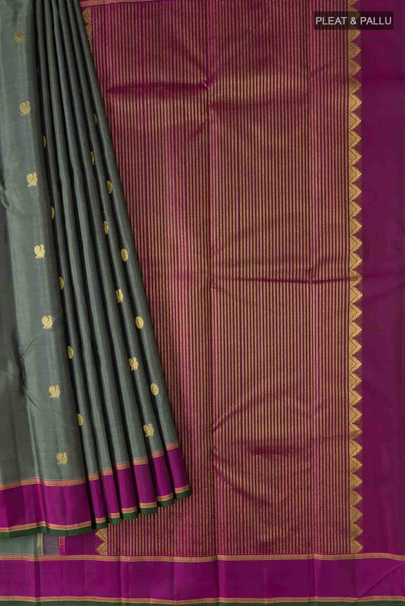 Green Kanchipuram Silk Saree