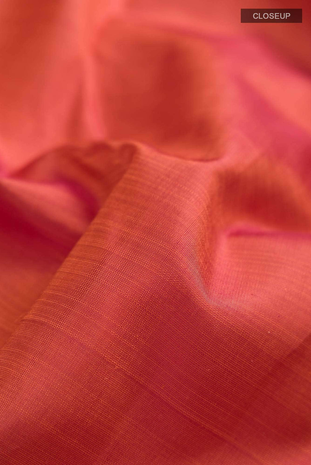 Orange Kanchipuram Silk Saree
