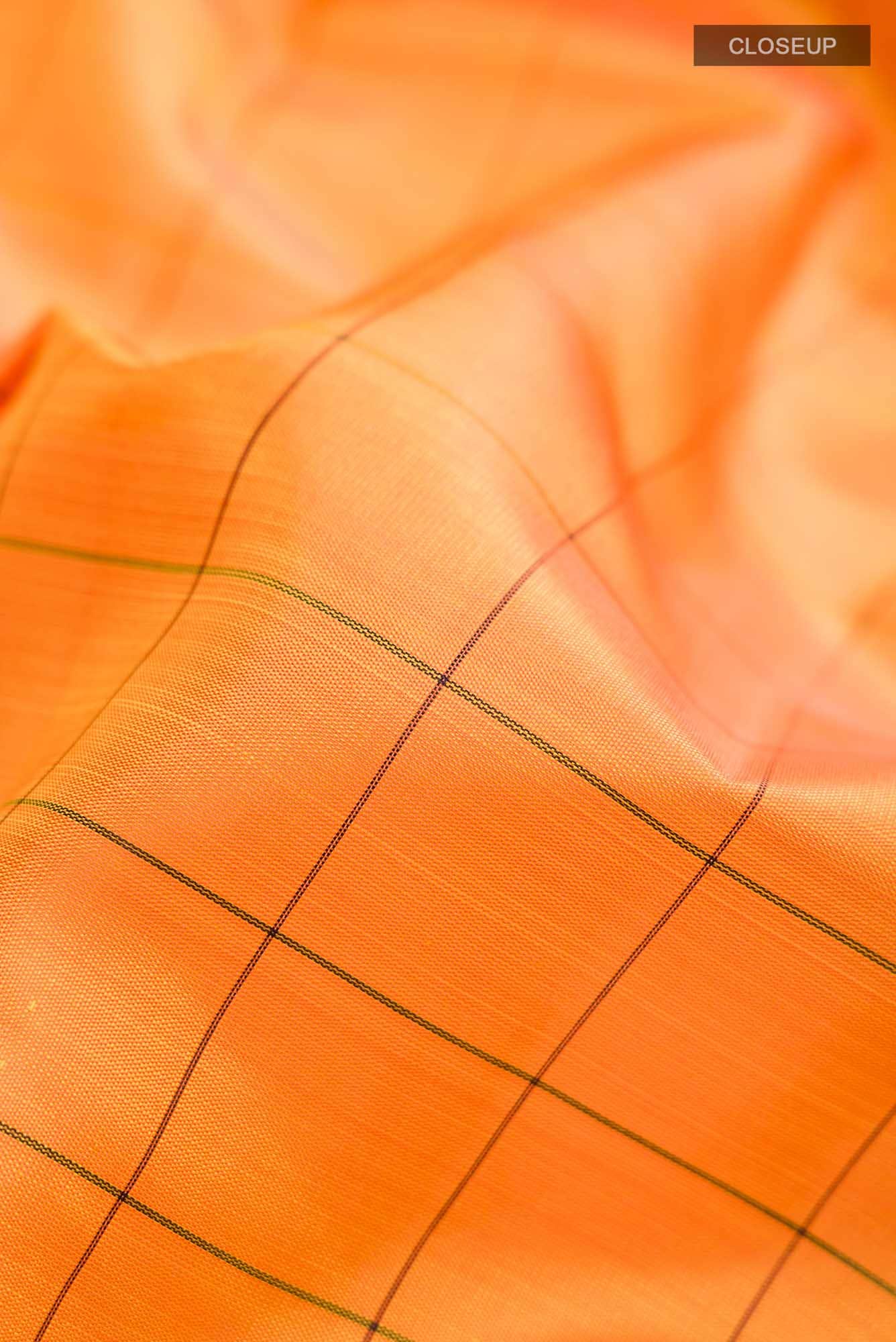 Yellow Kanchipuram Silk Saree