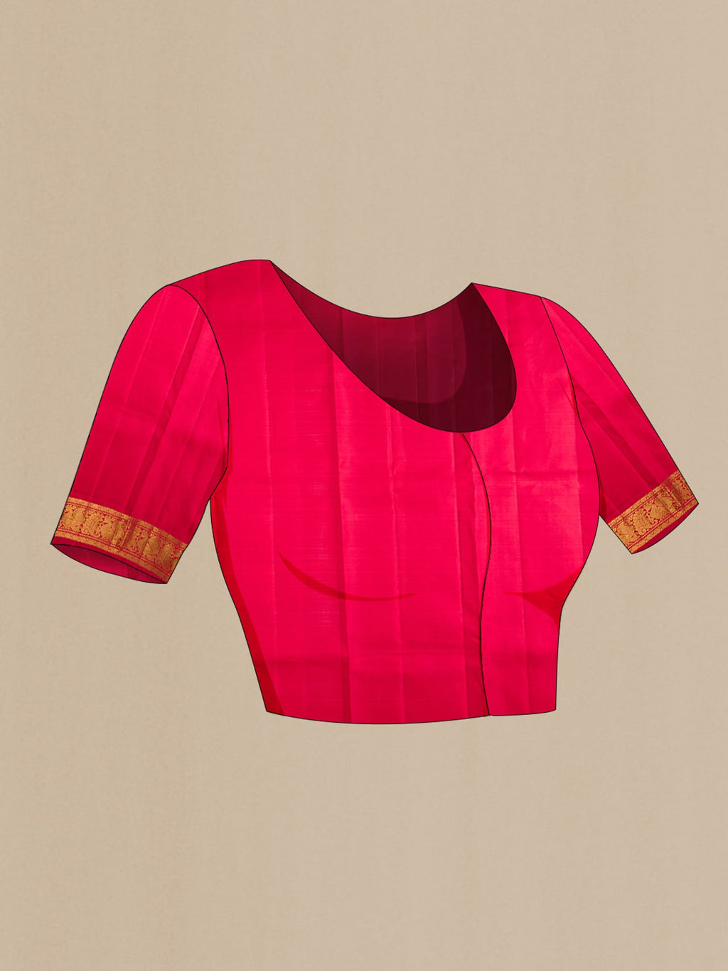 Grey Kanchipuram Silk Saree