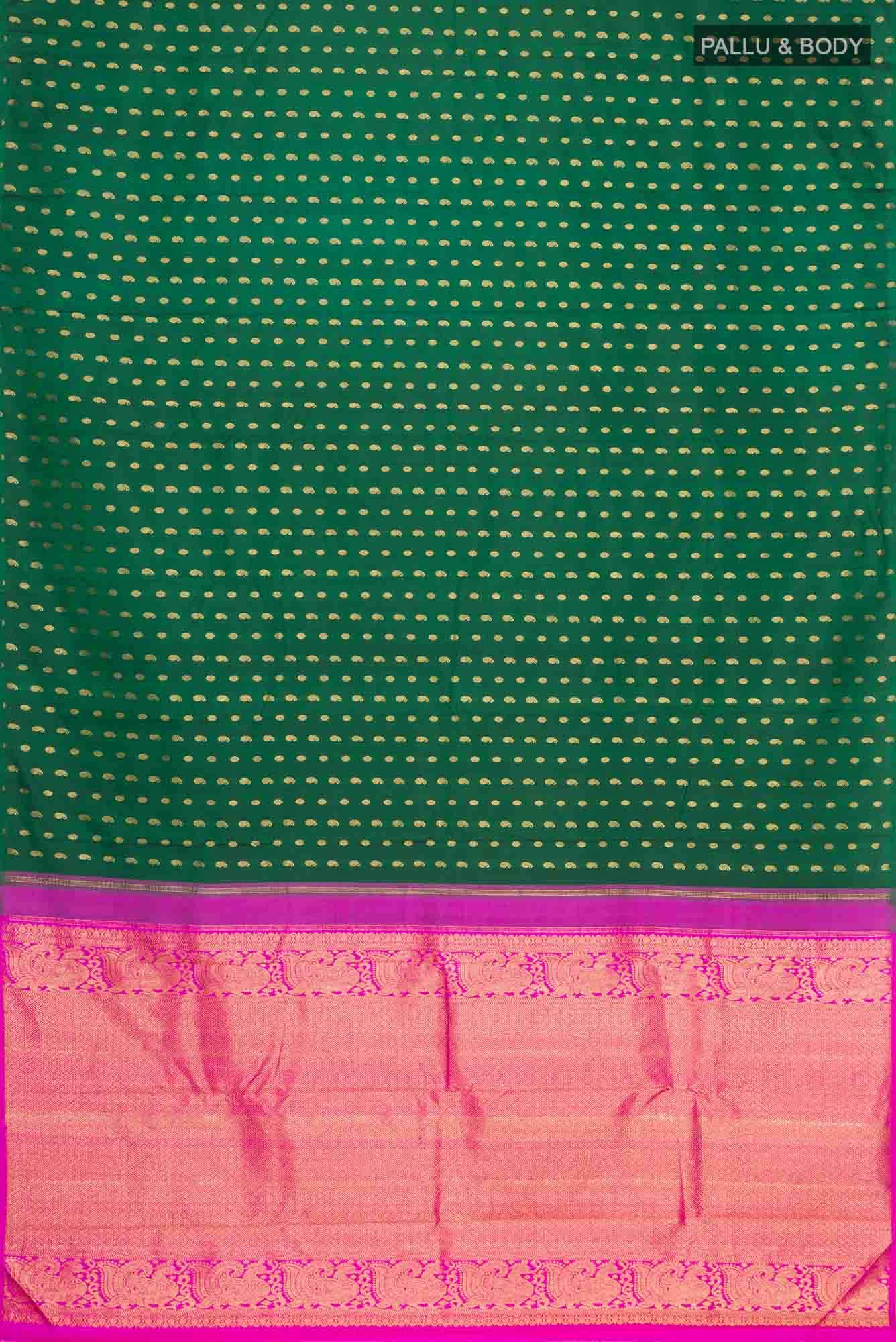Green Kanchipuram Silk Saree