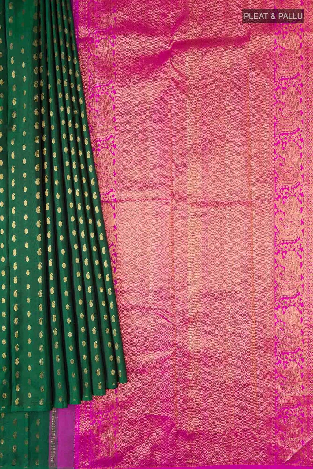 Green Kanchipuram Silk Saree