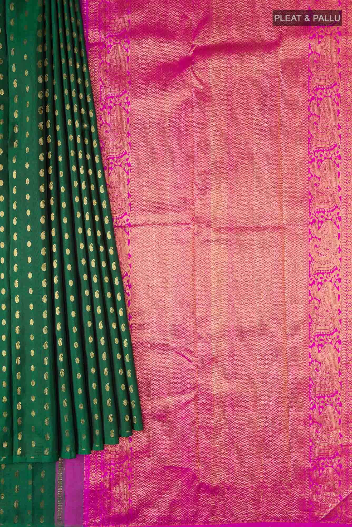 Green Kanchipuram Silk Saree