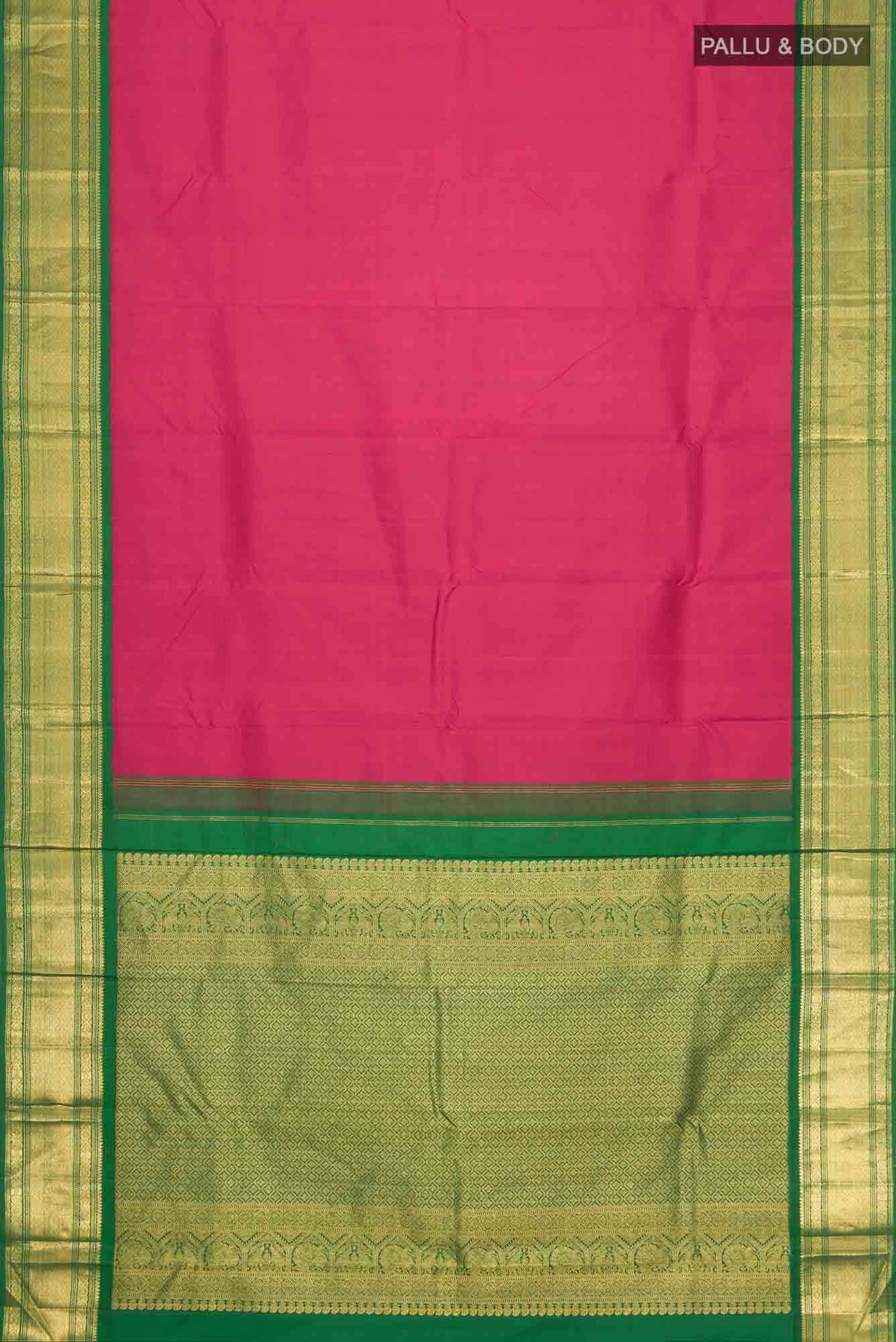 Red Kanchipuram Silk Saree