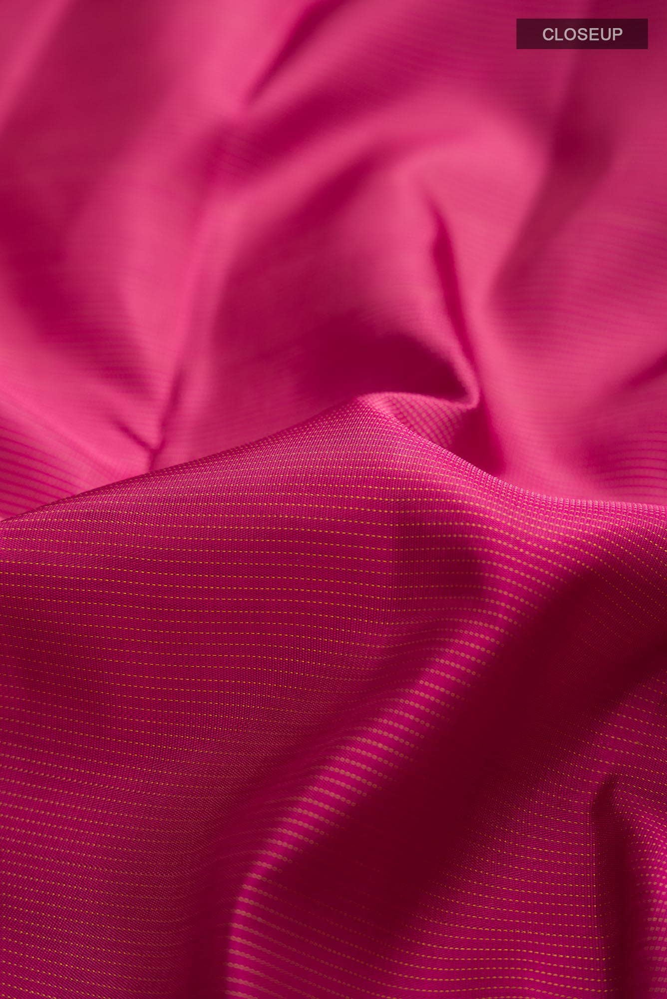 Pure Silk Pure Zari Magenta Kanchipuram Saree