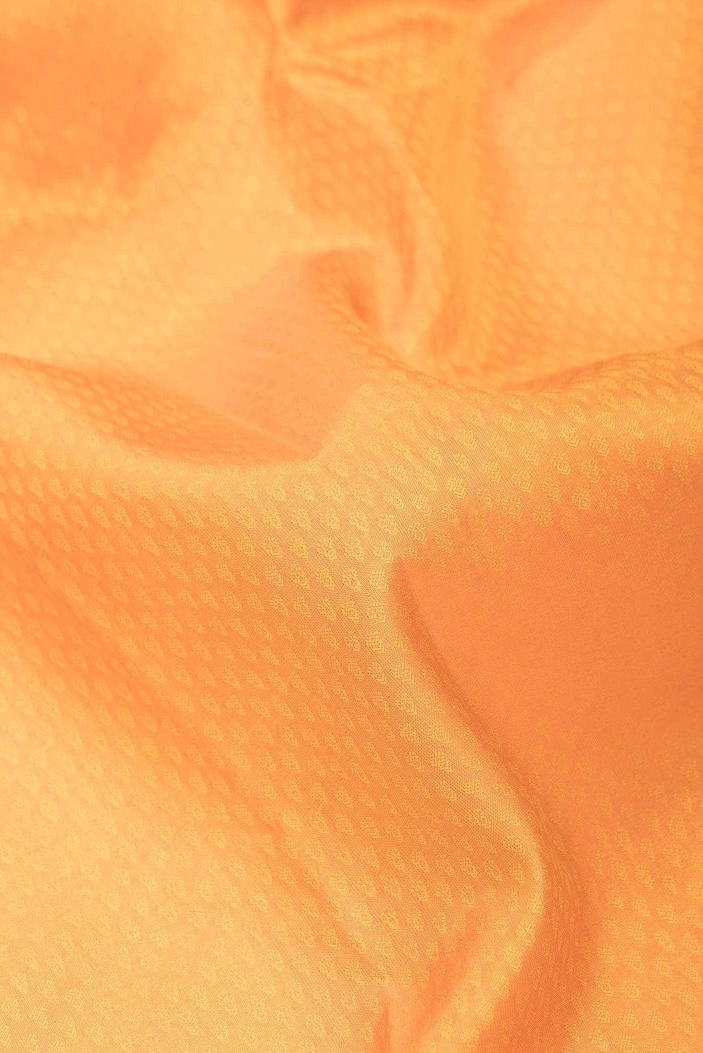 Orange Dual Tone Kanchipuram Silk Saree