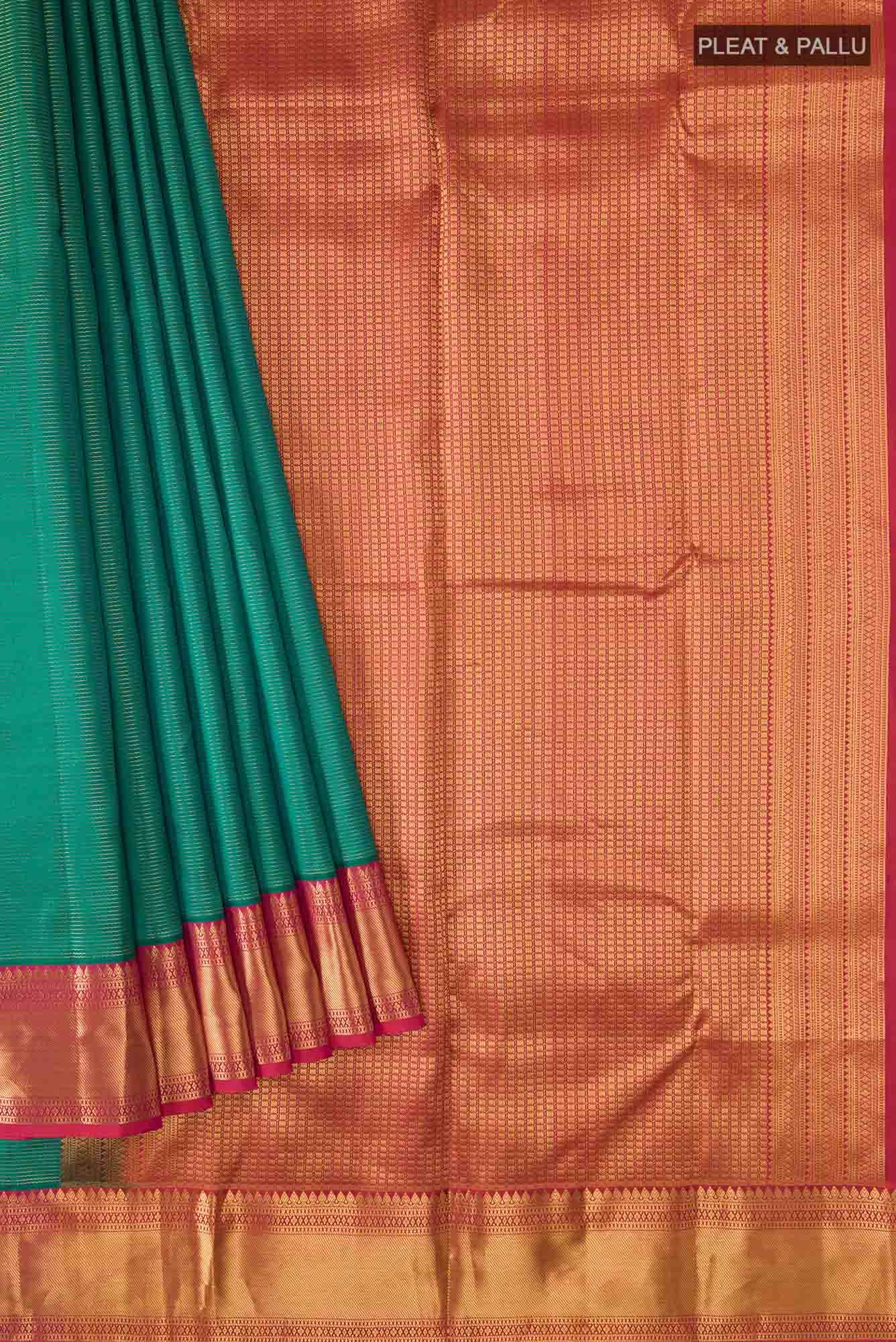 Green Kanchipuram Silk Saree