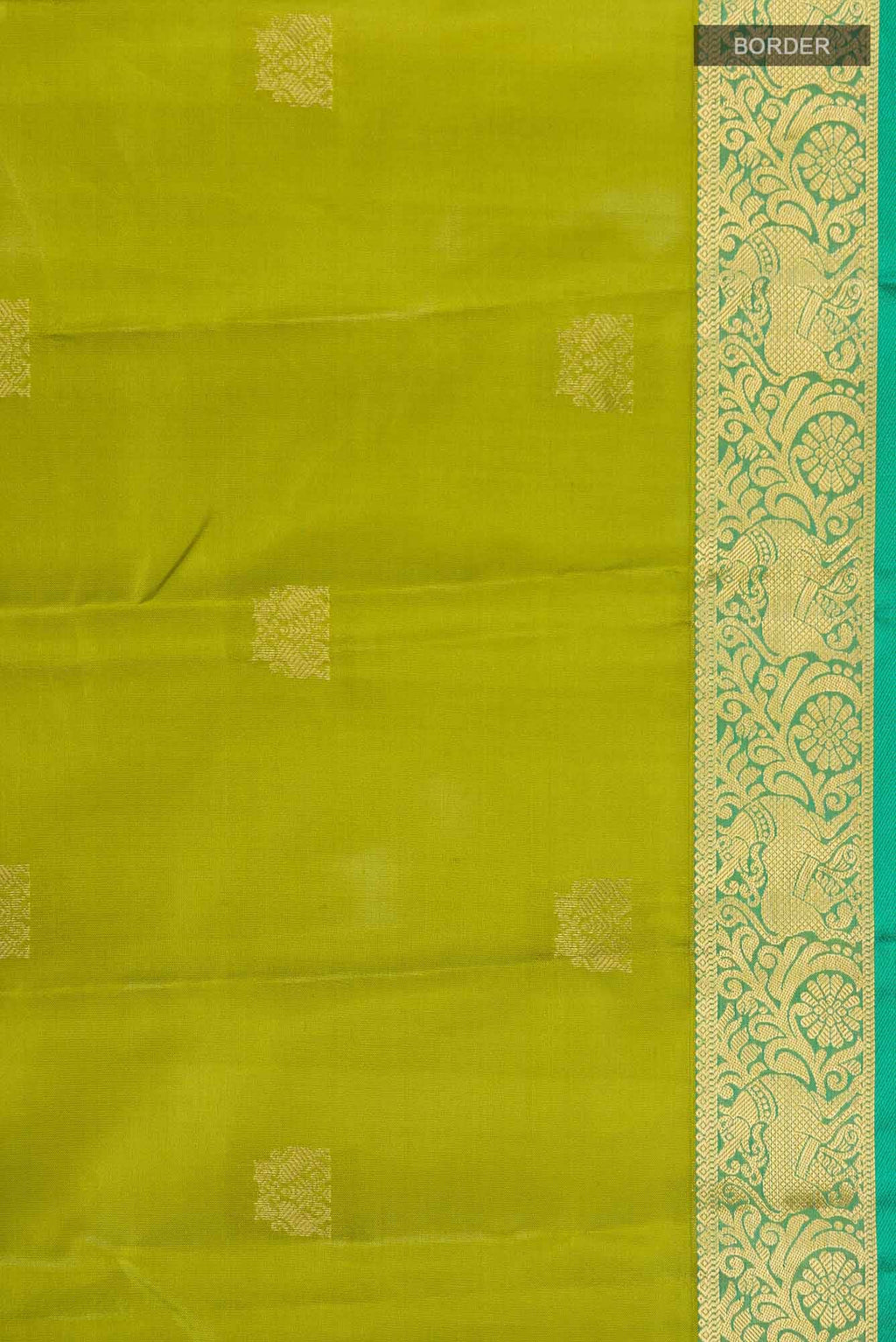 Green Kanchipuram Silk Saree