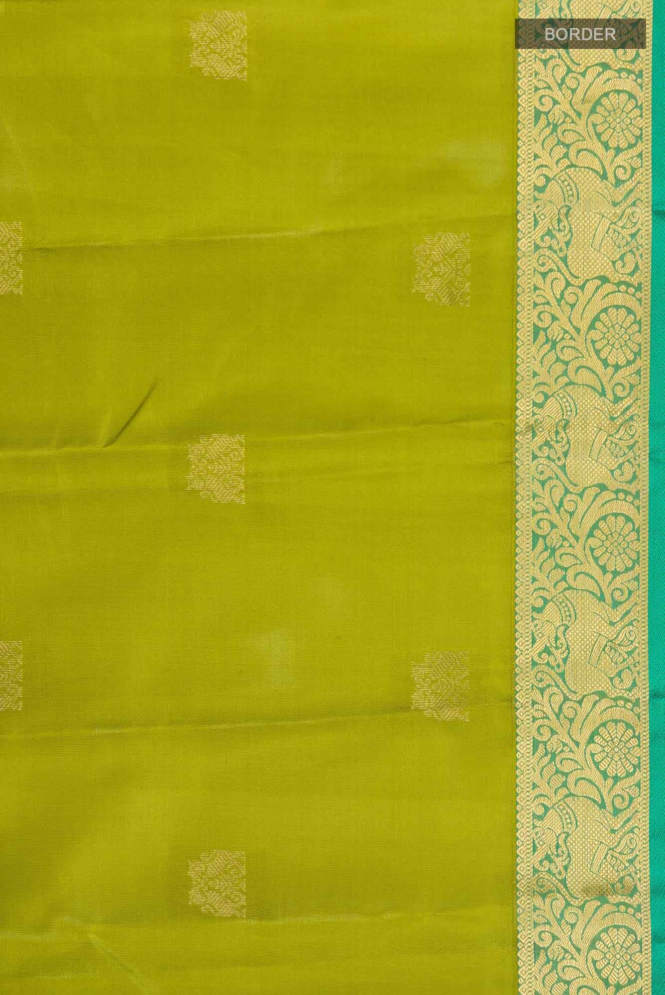 Green Kanchipuram Silk Saree