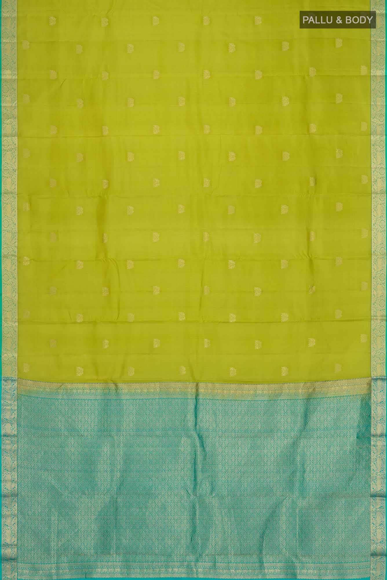 Green Kanchipuram Silk Saree