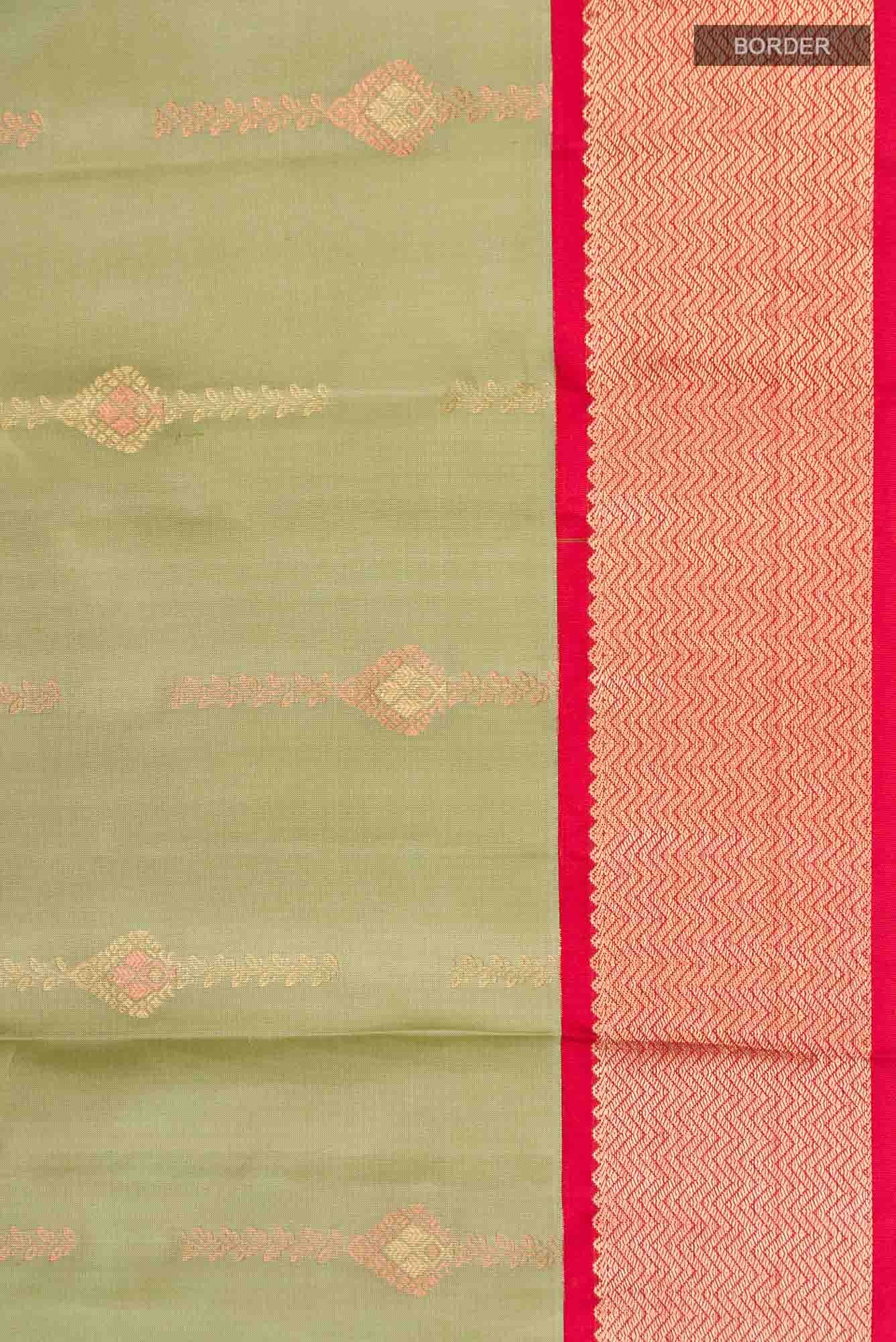 Green Kanchipuram Silk Saree
