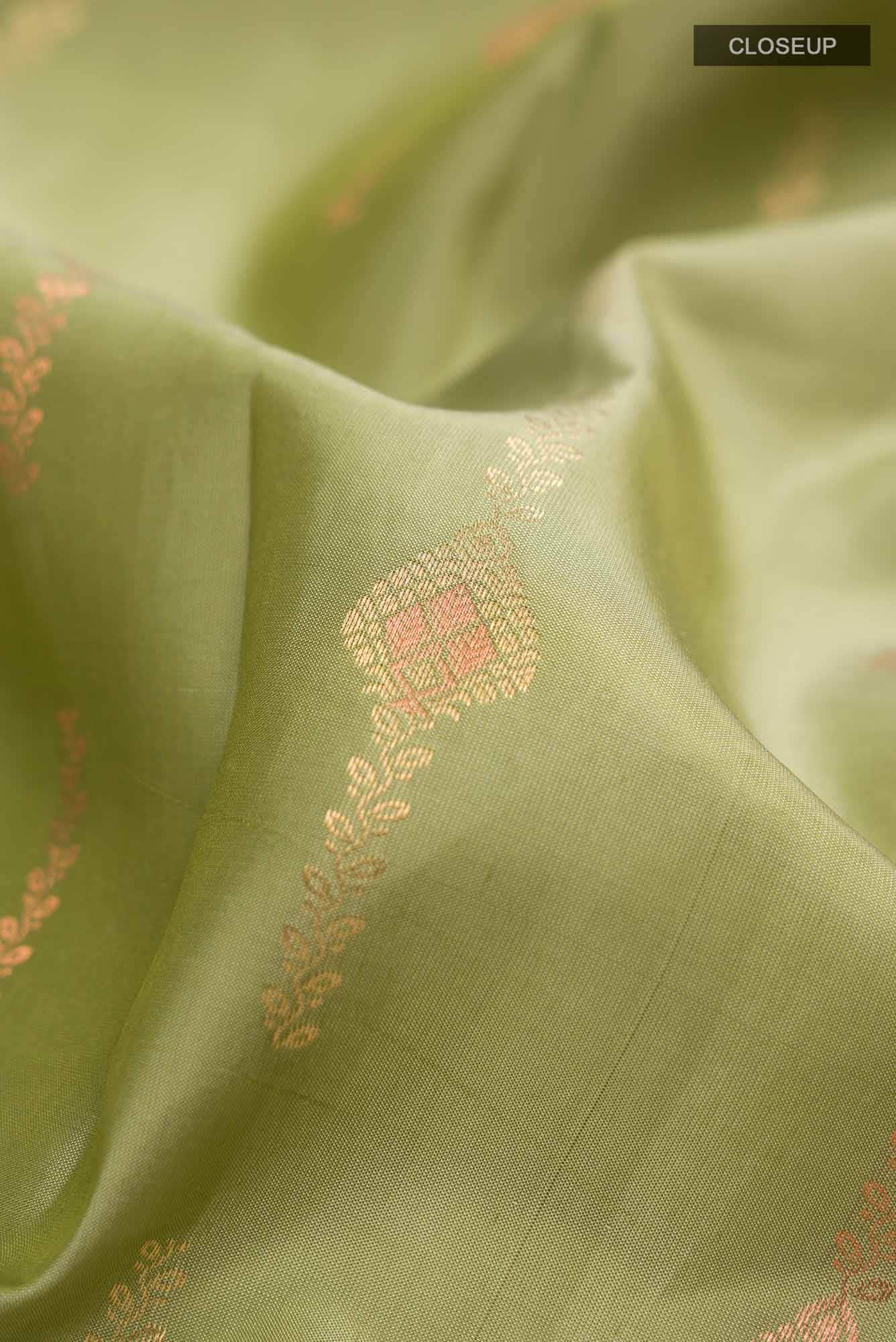 Green Kanchipuram Silk Saree