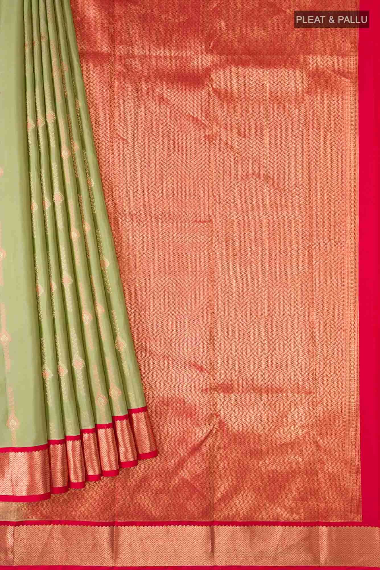Green Kanchipuram Silk Saree