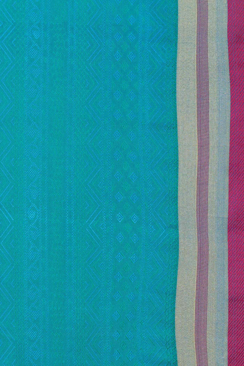 Green Dual Tone Kanchipuram Silk Saree