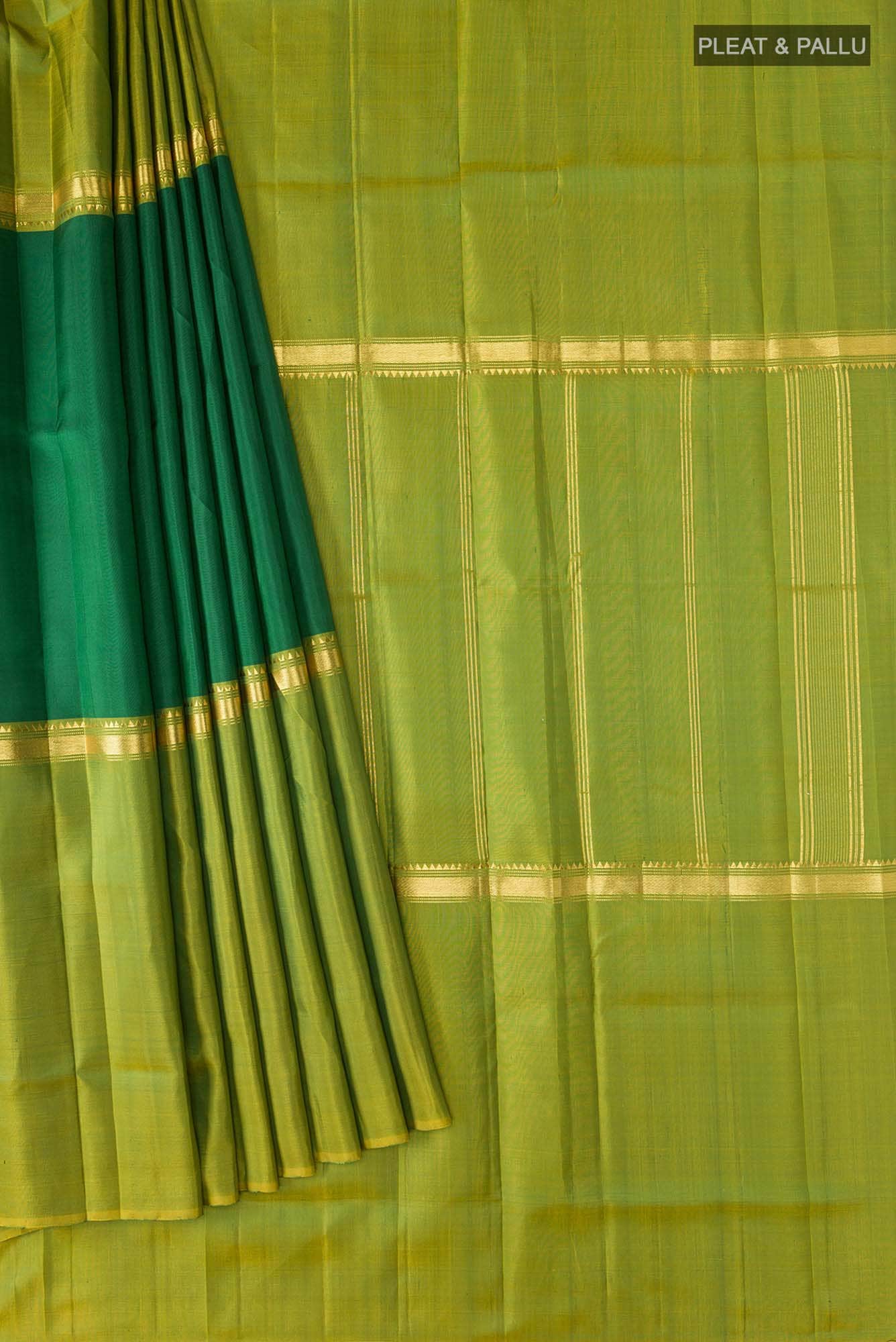 Green Kanchipuram Silk Saree