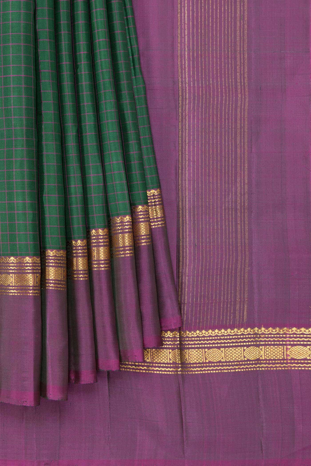 Green Kanchipuram Silk Saree
