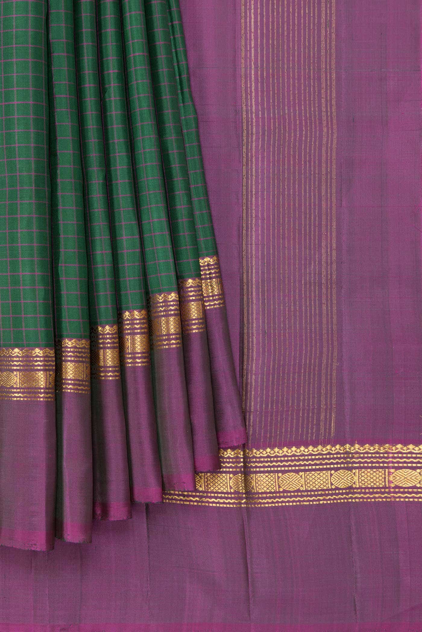 Green Kanchipuram Silk Saree