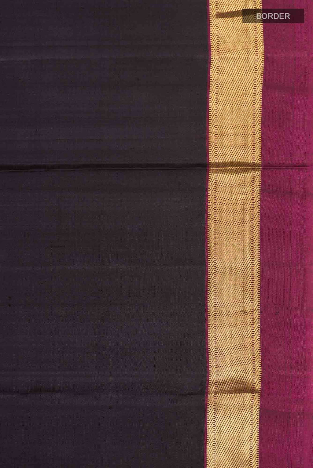 Black Kanchipuram Silk Saree