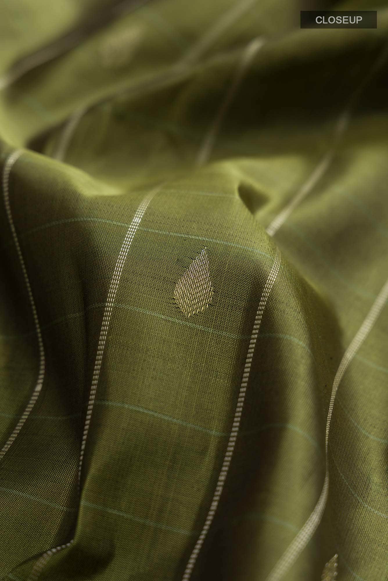 Green Kanchipuram Silk Saree
