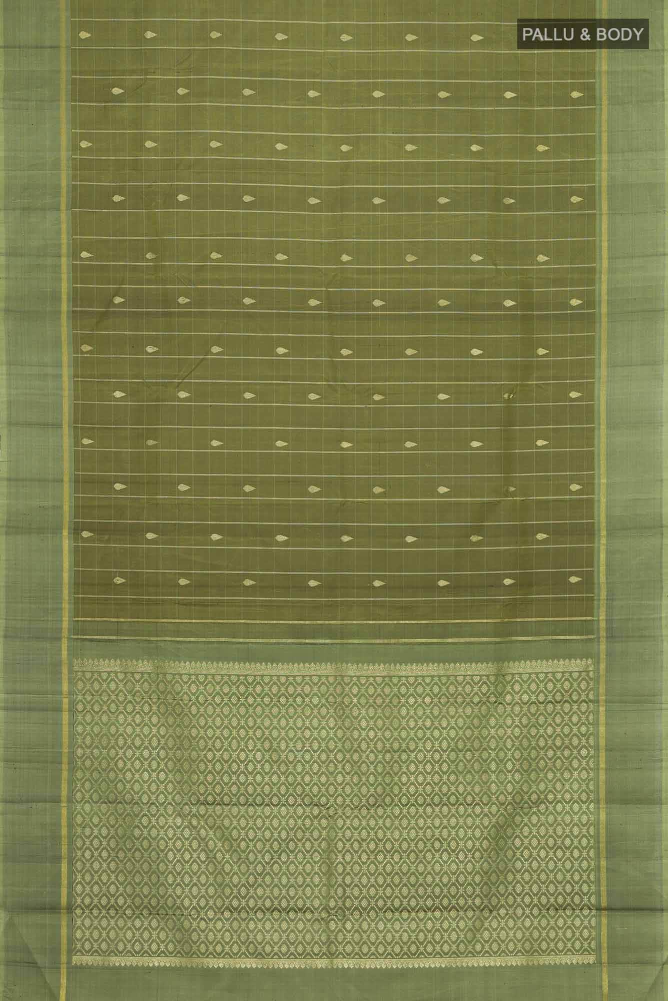 Green Kanchipuram Silk Saree