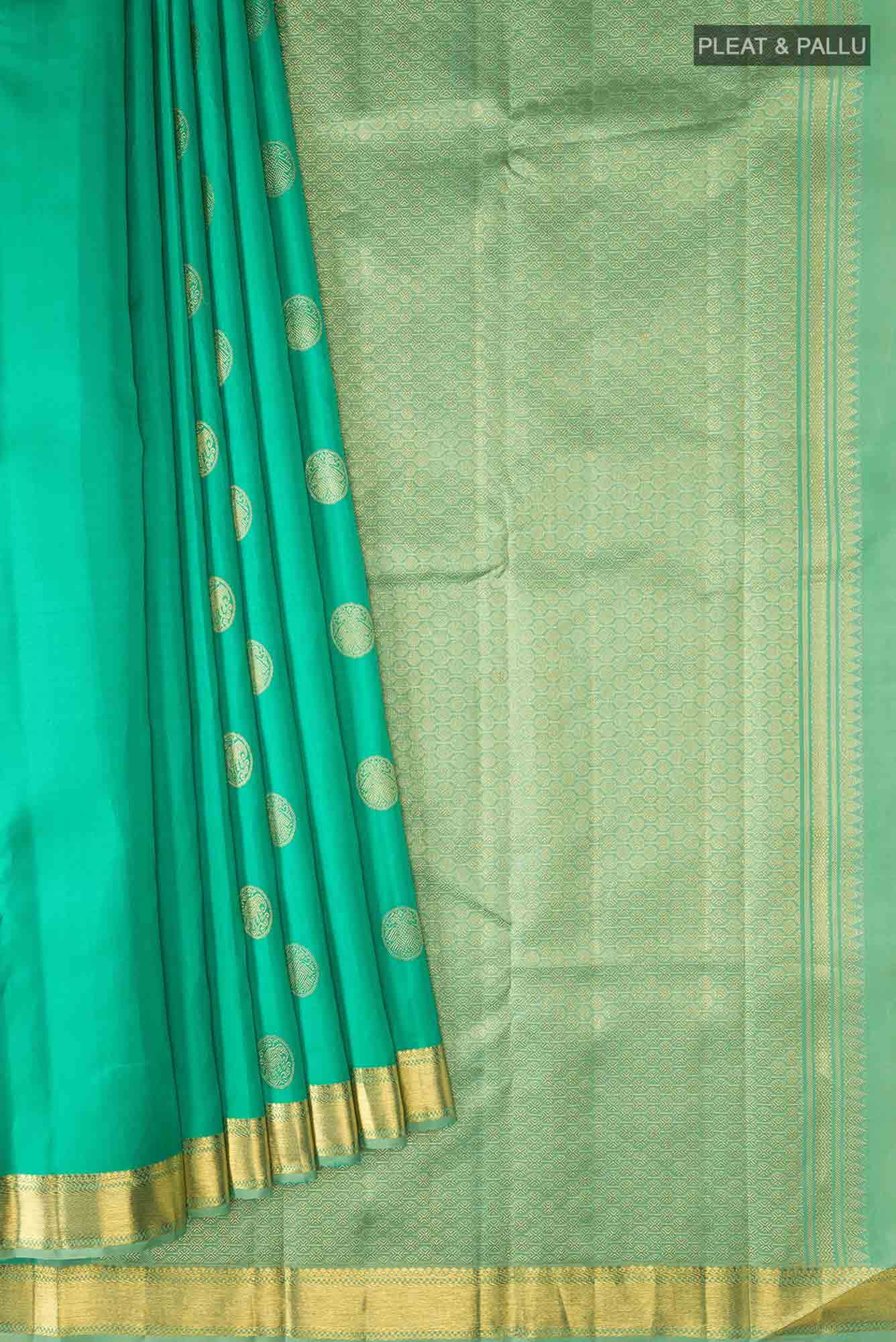 Green Kanchipuram Silk Saree