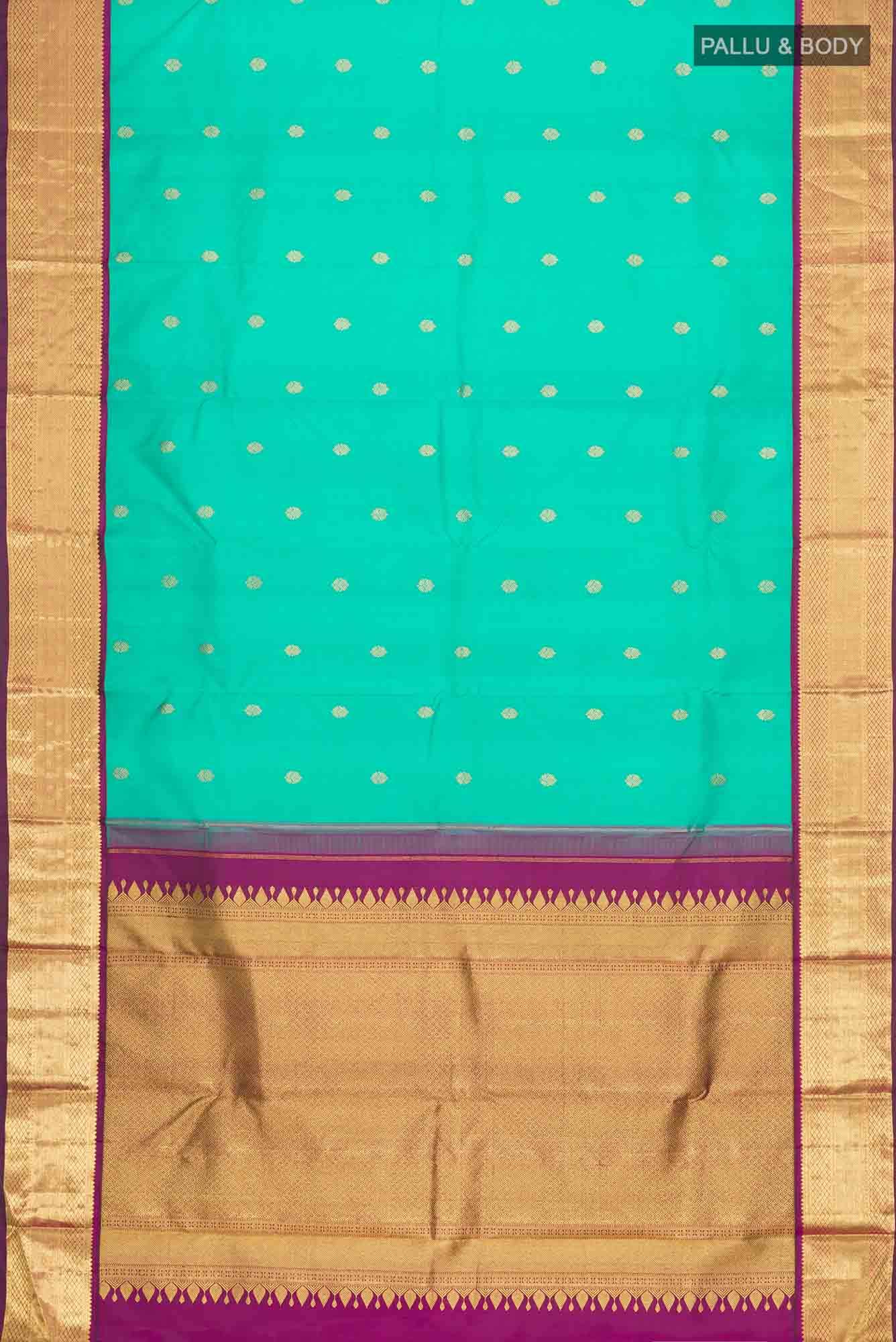 Green Kanchipuram Silk Saree