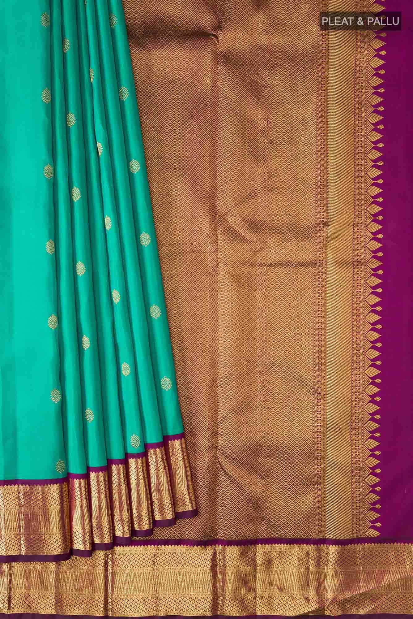 Green Kanchipuram Silk Saree